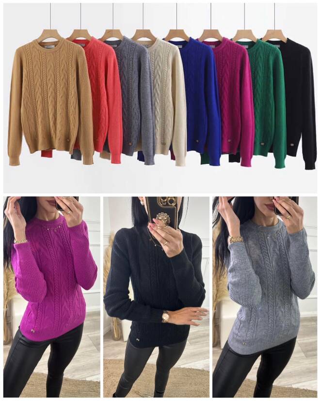 Sweter damskie 1469 Mix KOLOR  Standard 1