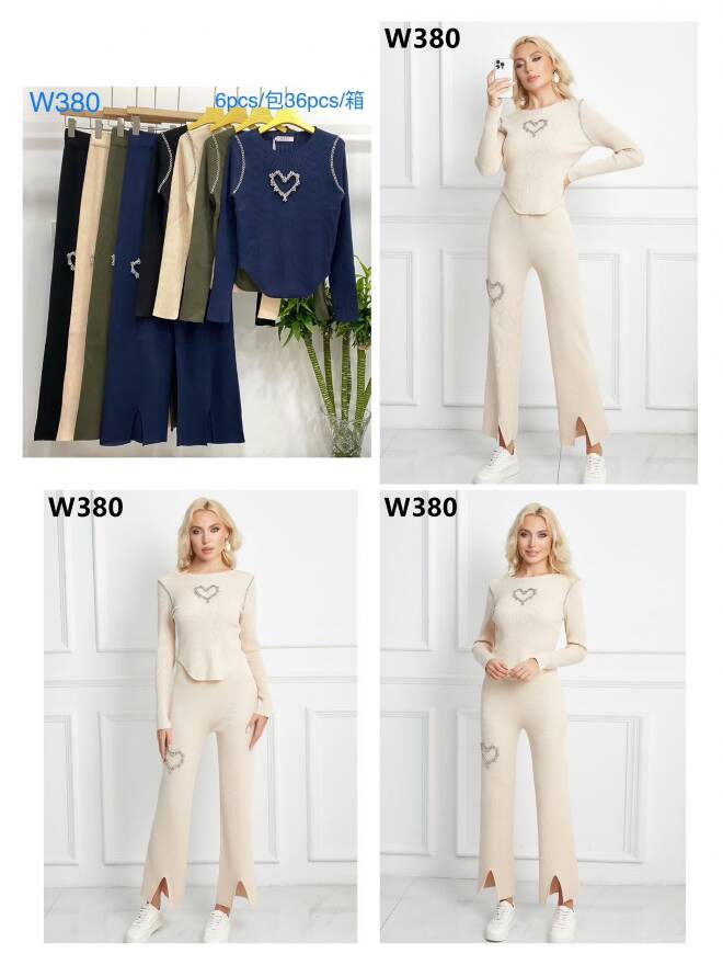 Komplet damskie W380 Mix KOLOR  Standard