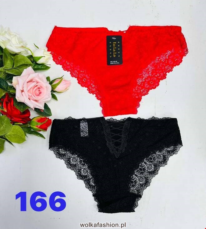 Majtki damskie 166 Mix KOLOR  XL-3XL
