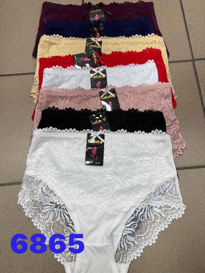 Majtki damskie 6865 Mix KOLOR  XL-3XL 1