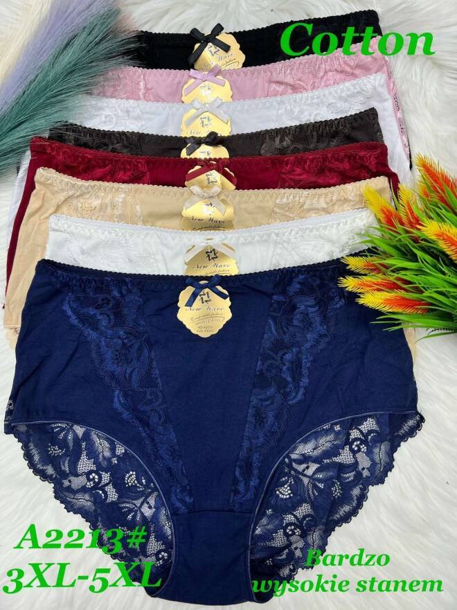 Majtki damskie A2213 Mix KOLOR  3XL-5XL