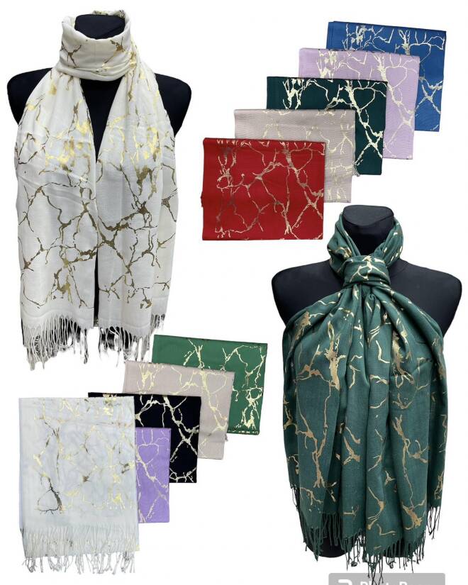 Szaliki damskie 1541 Mix KOLOR  Standard