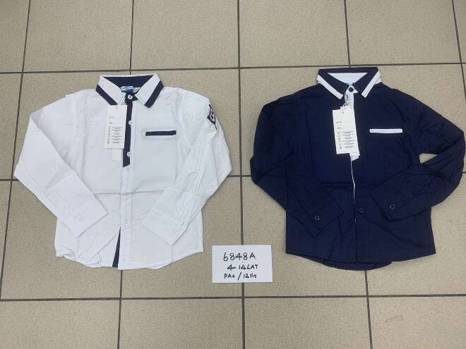 Koszula chłopięca 1548 Mix KOLOR  4-14