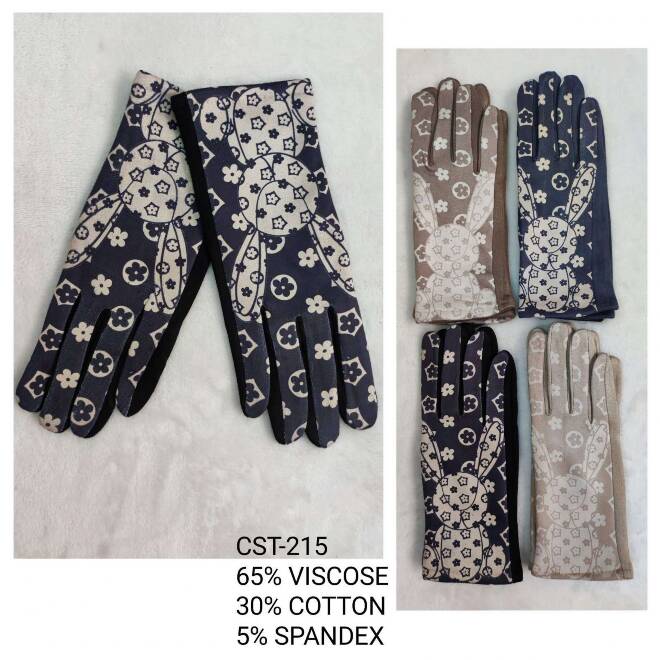 Rękawiczki damskie 1570 Mix KOLOR  Standard 1