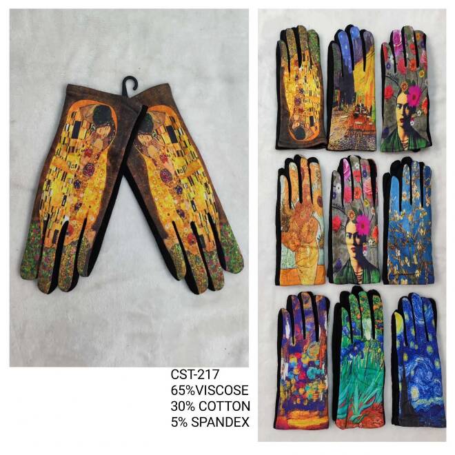 Rękawiczki damskie 1572 Mix KOLOR  Standard 1