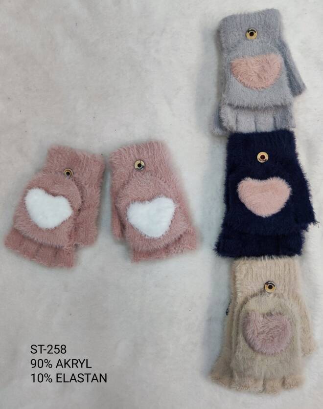 Rękawiczki damskie 1583 Mix KOLOR  Standard 1