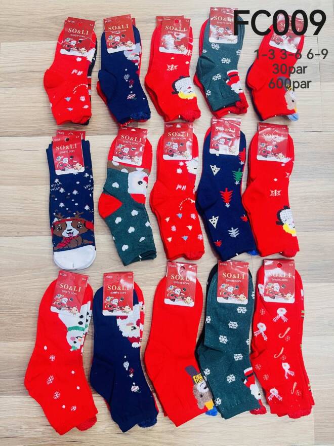 Skarpety dziecięce FC009 Mix KOLOR  1-9