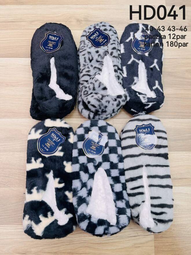 Kapcie meskie HD041 Mix KOLOR  40-46 1
