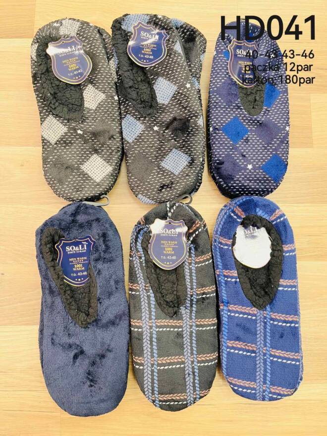 Kapcie meskie HD041 Mix KOLOR  40-46 1