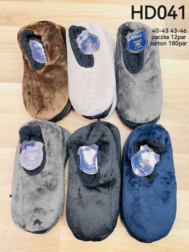Kapcie meskie HD041 Mix KOLOR  40-46 1