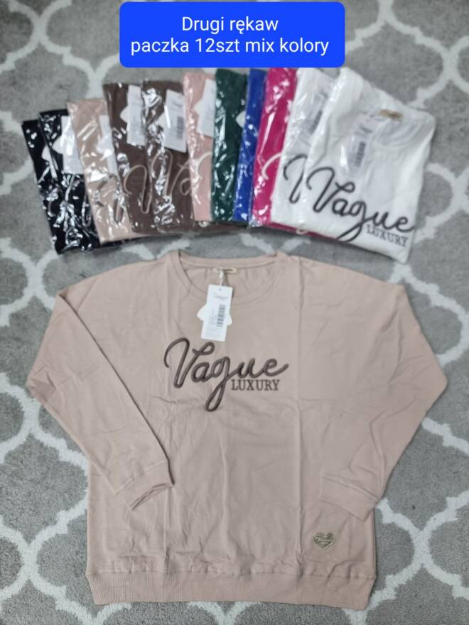 Bluzka damskie 1744 Mix KOLOR  Standard (Towar Tureckie) 1