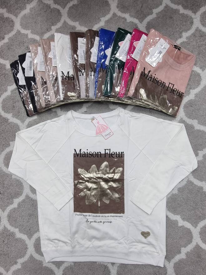 Bluzka damskie 1745 Mix KOLOR  Standard (Towar Tureckie) 1