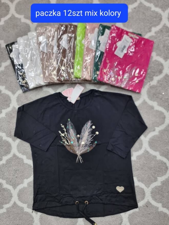 Bluzka damskie 1757 Mix KOLOR  Standard (Towar Tureckie) 1