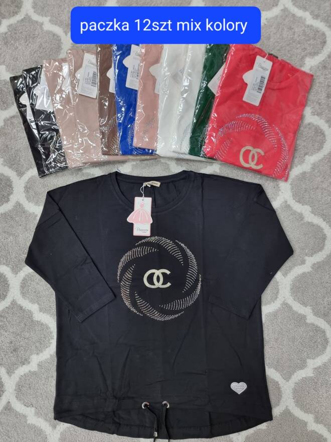 Bluzka damskie 1761 Mix KOLOR  Standard (Towar Tureckie) 1