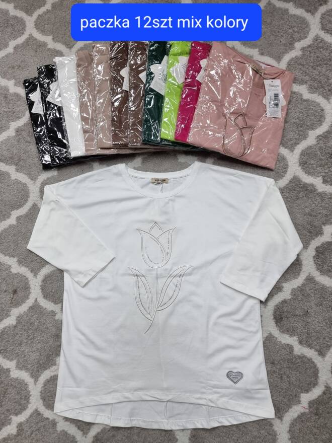 Bluzka damskie 1765 Mix KOLOR  Standard (Towar Tureckie) 1