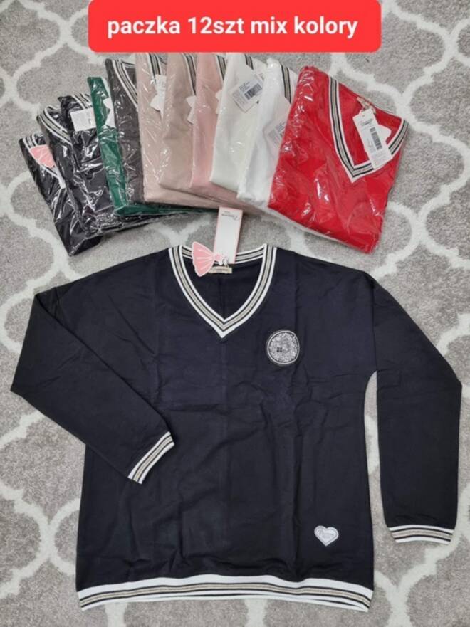 Bluzka damskie 1777 Mix KOLOR  Standard (Towar Tureckie) 1