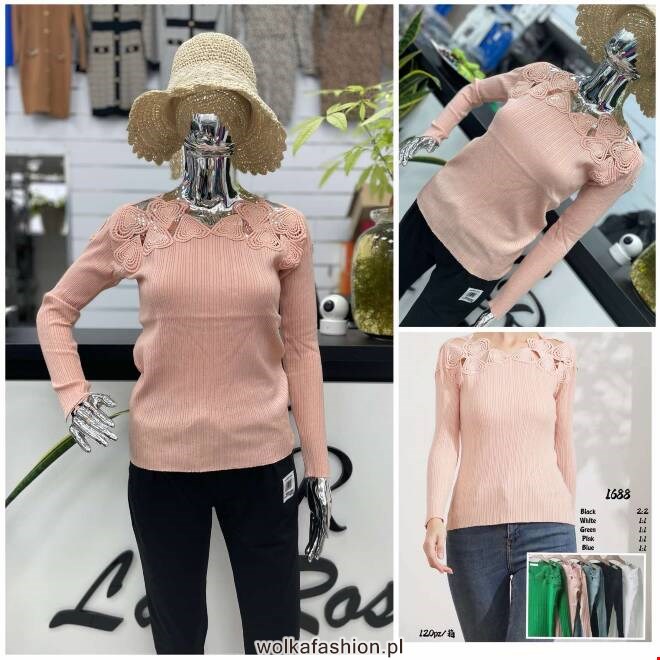 Sweter damskie 1688 Mix KOLOR  Standard