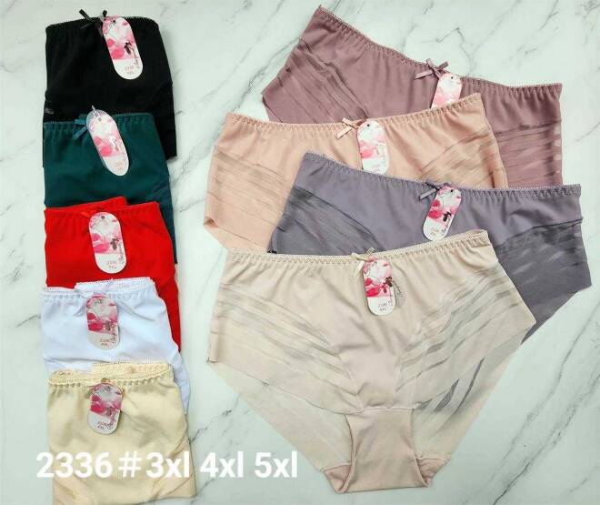 Majtki damskie 2336 Mix KOLOR  3XL-5XL