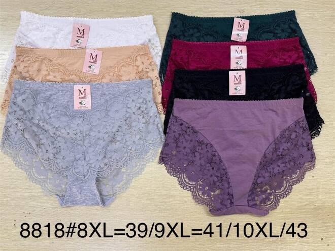 Majtki damskie 8818 Mix KOLOR  8XL-10XL 1