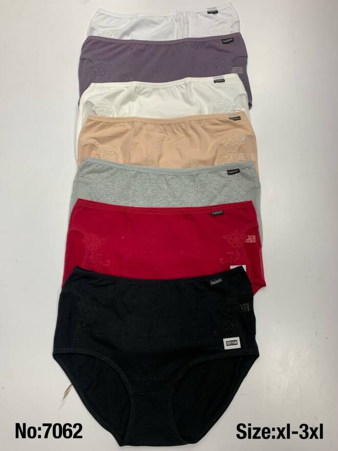 Majtki damskie 7062 Mix KOLOR  XL-3XL 1