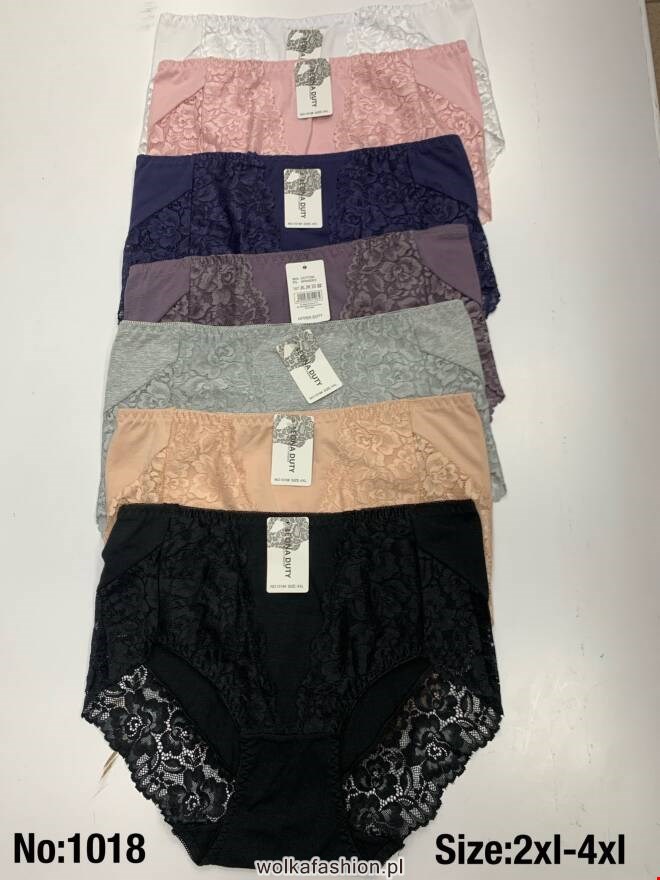Majtki damskie 1018 Mix KOLOR  2XL-4XL