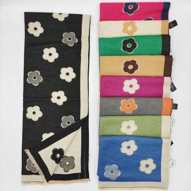 Szaliki damskie 1812 Mix KOLOR  Standard