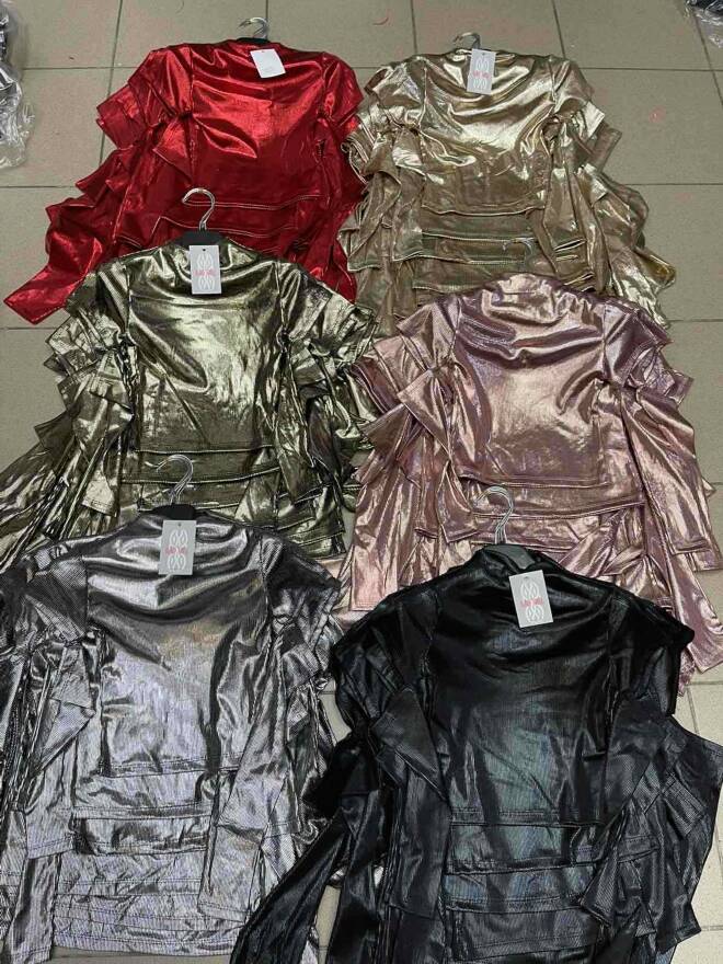 Bluzki dziewczęce 1847 1 Kolor  4-14