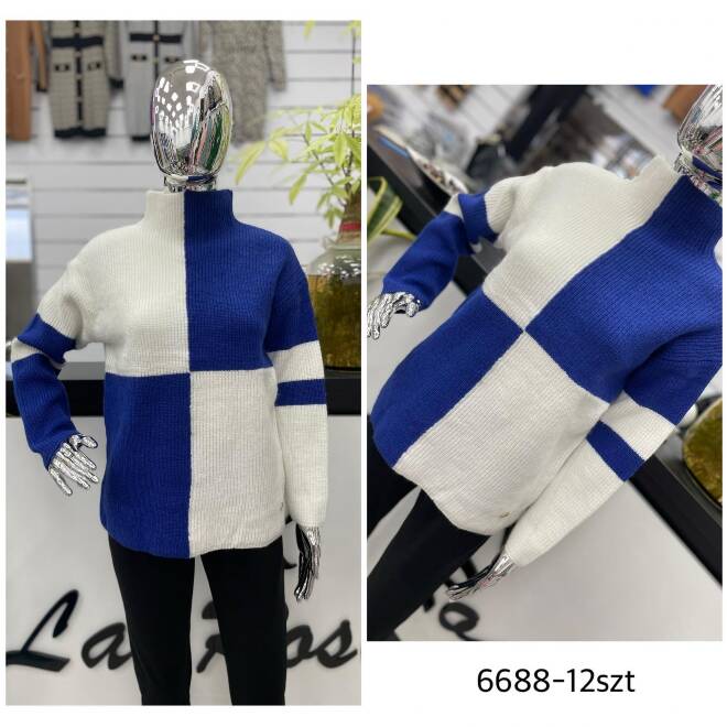 Sweter damskie 6688 Mix KOLOR  Standard