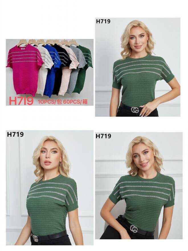 Sweter damskie H719 Mix KOLOR  Standard