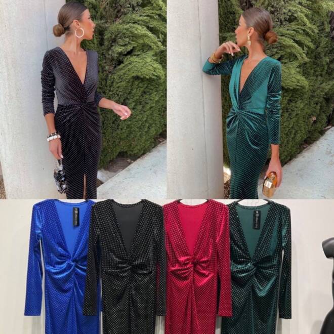 Sukienka damskie 2347 1 kolor  Standard (Towar Włoskie) 1