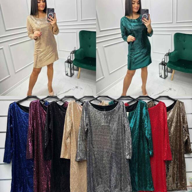 Sukienka damskie 2350 1 kolor  Standard (Towar Włoskie) 1