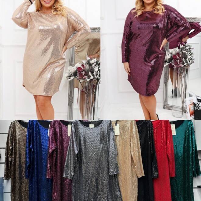 Sukienka damskie 2353 1 kolor  Standard (Towar Włoskie) 1