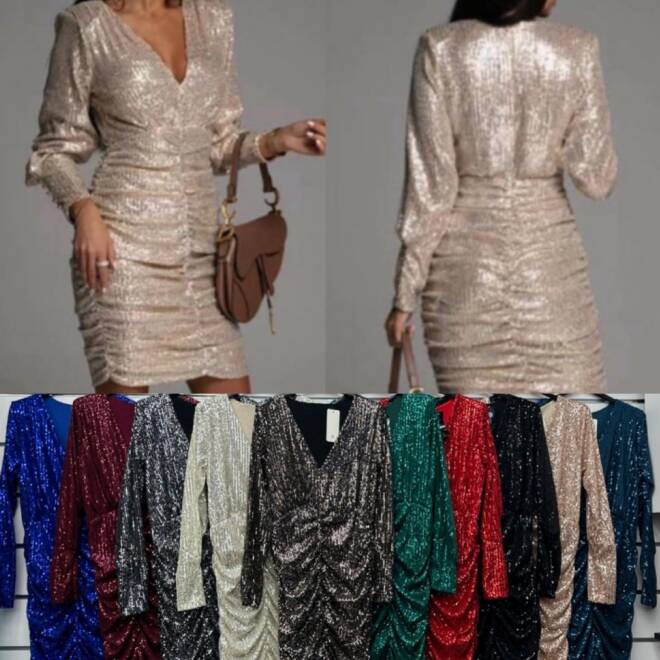 Sukienka damskie 2362 1 kolor  Standard (Towar Włoskie)