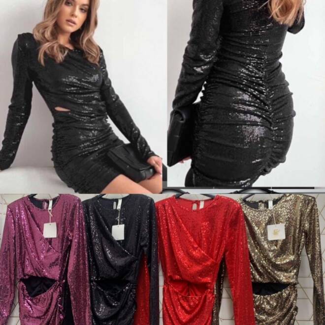 Sukienka damskie 2364 1 kolor  Standard (Towar Włoskie) 1