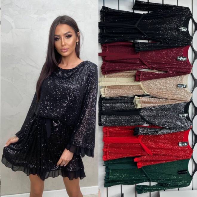 Sukienka damskie 2366 1 kolor  Standard (Towar Włoskie)