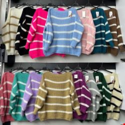 Sweter damskie 2368 1 kolor  Standard (Towar Włoskie)