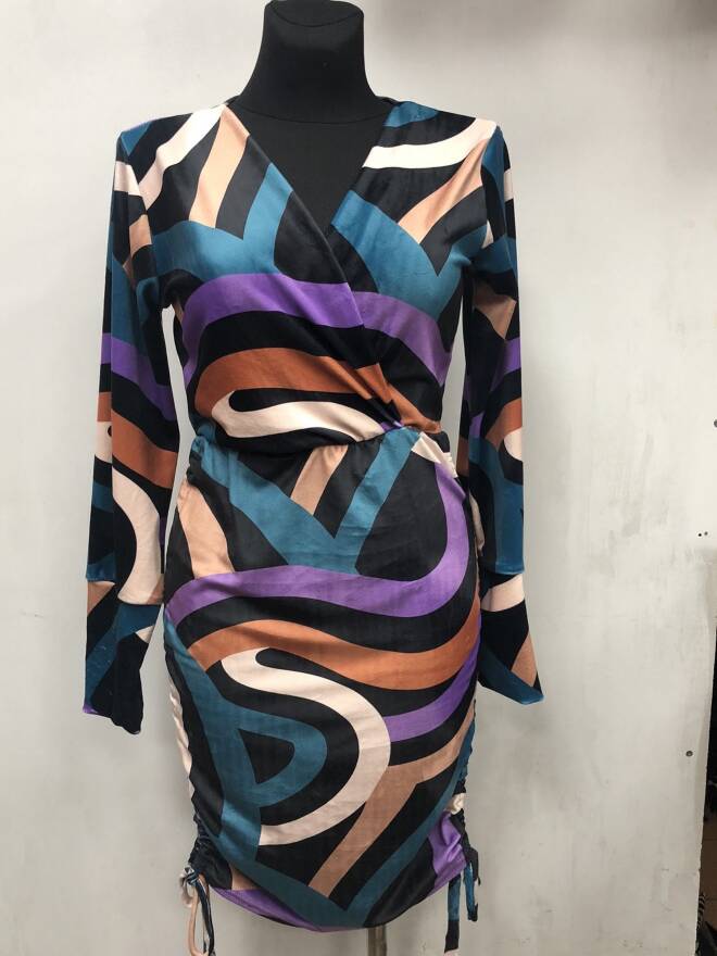 Sukienka damskie 2374 1 kolor  M-3XL (Towar Polskie)