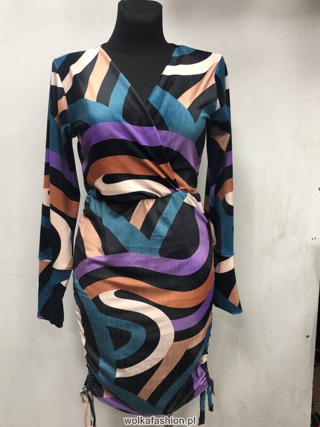Sukienka damskie 2374 1 kolor  M-3XL (Towar Polskie)