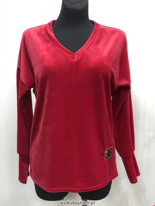 Bluzka damskie 2379 1 kolor  M-3XL (Towar Polskie)