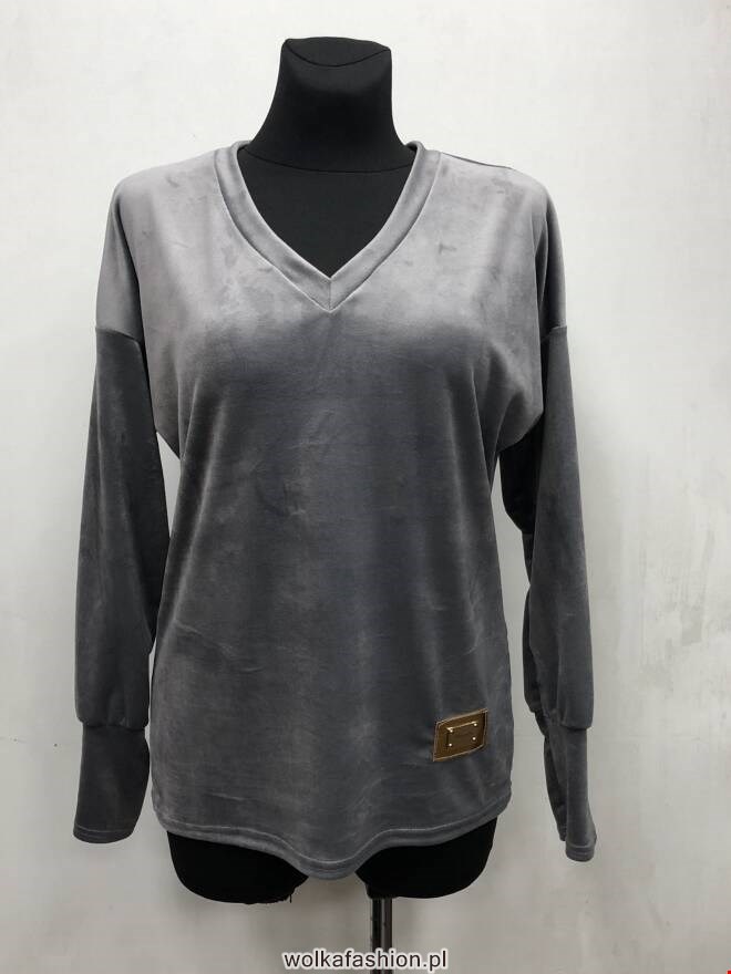 Bluzka damskie 2380 1 kolor  M-3XL (Towar Polskie)