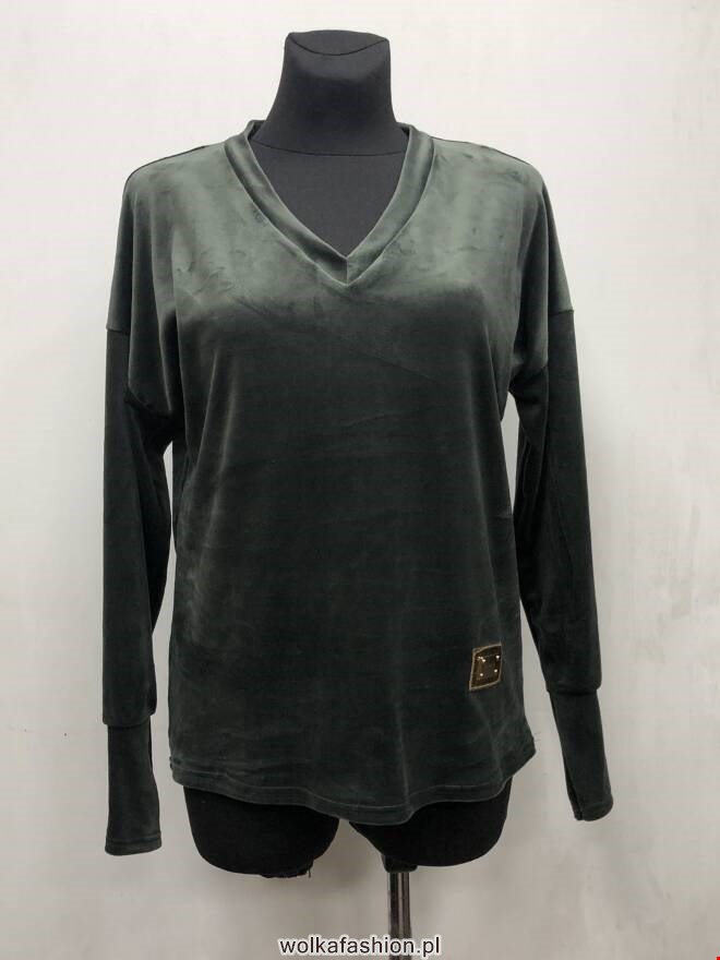 Bluzka damskie 2381 1 kolor  M-3XL (Towar Polskie)
