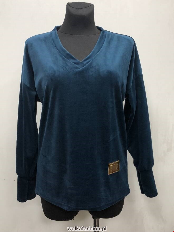 Bluzka damskie 2383 1 kolor  M-3XL (Towar Polskie)