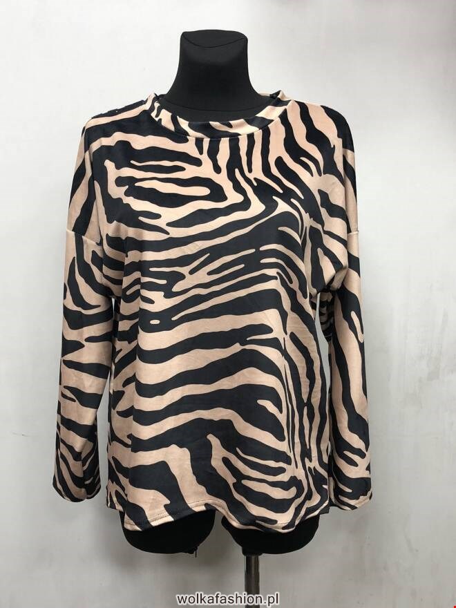Bluzka damskie 2385 1 kolor  L-4XL (Towar Polskie)