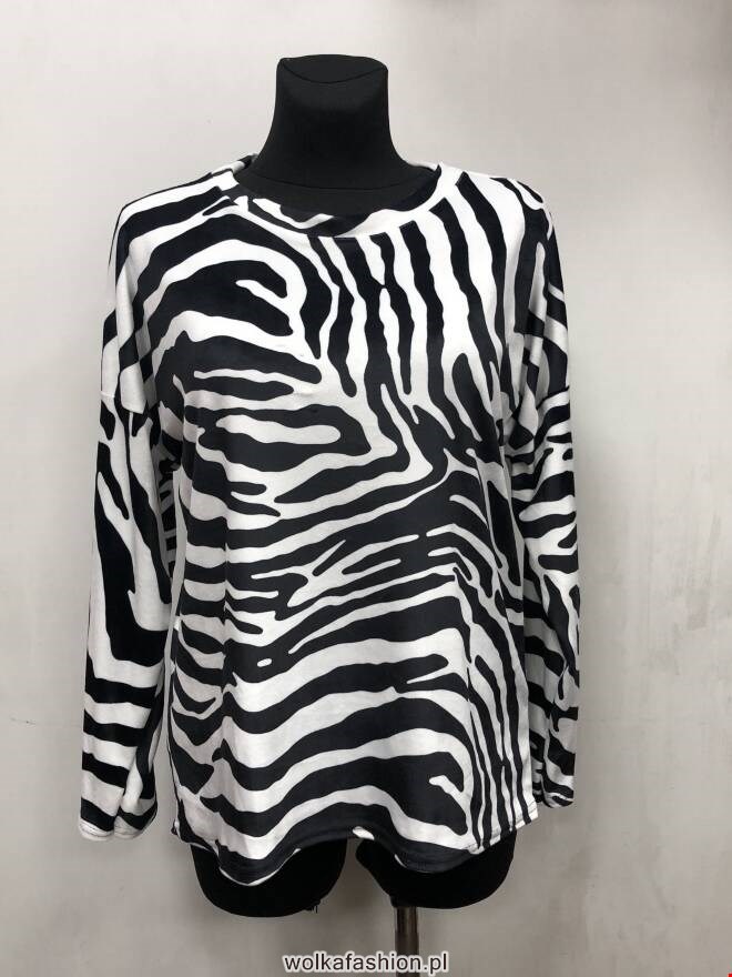 Bluzka damskie 2386 1 kolor  L-4XL (Towar Polskie)