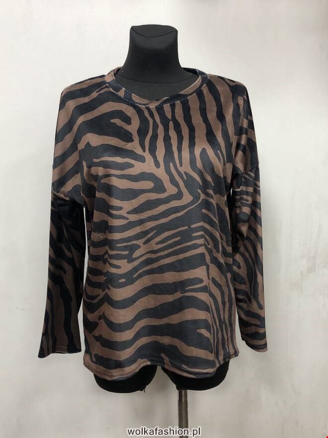 Bluzka damskie 2387 1 kolor  L-4XL (Towar Polskie)