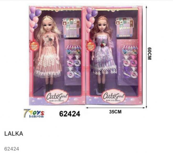 Lalka 62424 Mix KOLOR  