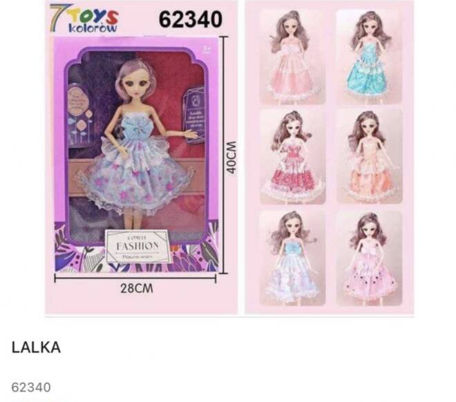 Lalka 62340 Mix KOLOR   1