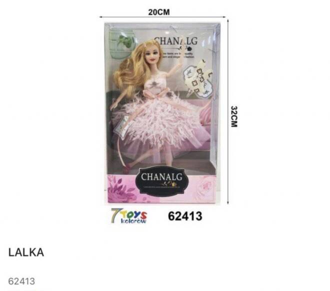 Lalka 62413 Mix KOLOR  