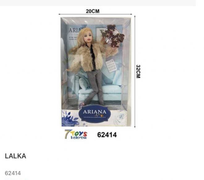Lalka 62414 Mix KOLOR   1