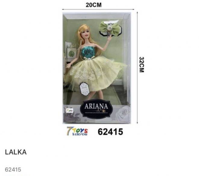 Lalka 62415 Mix KOLOR   1